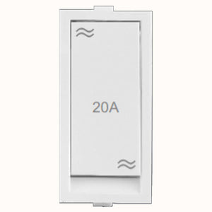 Hello Flat Switch 2Way 20A White 1425 
