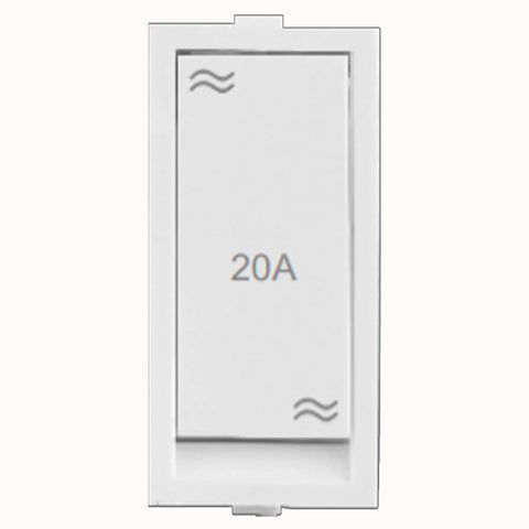 Hello Flat Switch 2Way 20A White 1425 