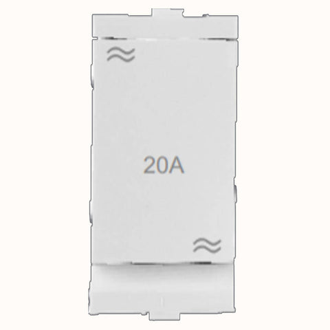 Hello Flat Jumbo Switch 2Way 20A White 1435 