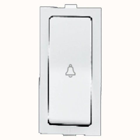 Hello Unicorn Premium Bell Push Switch 1M 10A White 1443 