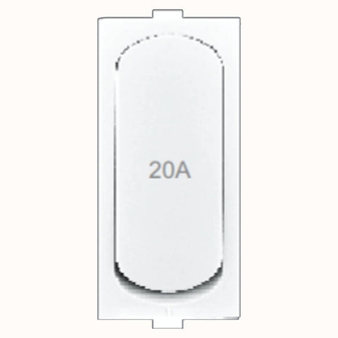 Hello Jelly Premium Switch 1Way 1M 20A White 1464 