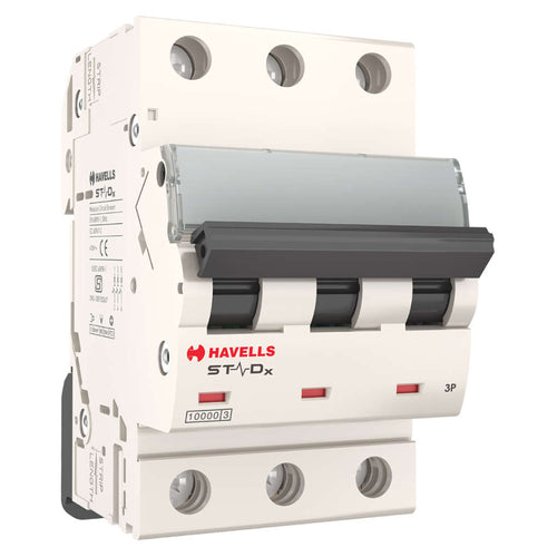 Havells D Series C Curve MCB Three Pole 0.5 To 63A 