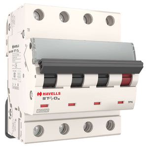 Havells D Series C Curve MCB TPN 0.5 To 63A 