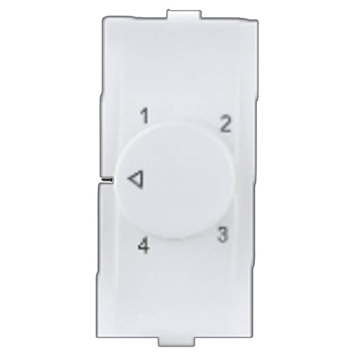 Hello Express Modular Fan Regulator 4 Step 1M White 1503 