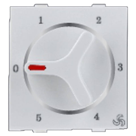 Hello Express Modular Ringo Fan Regulator 5 Step 2M White 1508 
