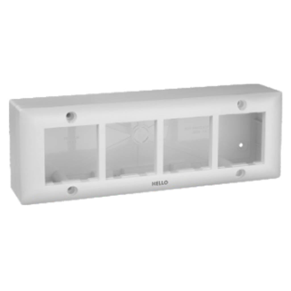 Hello Express Modular Gang Box With Brass Nutting