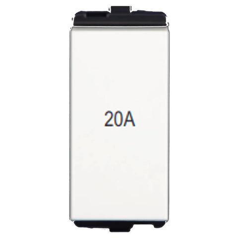 Hello Evaan Modular Switch 1Way 2M 20A White 1311 