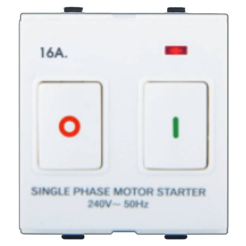 Hello Evaan Modular Motor Starter 2M 16A White 1344 