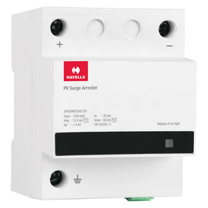 Havells Type 1+2 Photovoltaic Surge Protection Device 12.5kA DHSDARCC6012H 