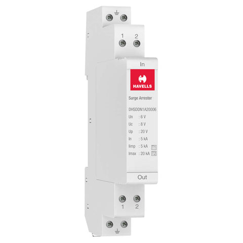 Havells Dataline Surge Protection Device 6V 20kV DHSDDN1A20006 