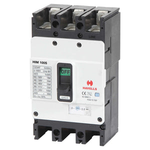 Havells Moulded Case Circuit Breaker Four Pole 16-100A HIM 100 