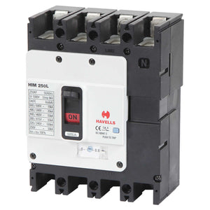 Havells Moulded Case Circuit Breaker Three Pole 150-250A HIM 250 