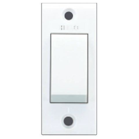 Hello Vento Series Switch 1Way 6A White 1105 