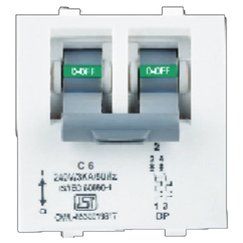 Hello Express Modular MCB Double Pole 