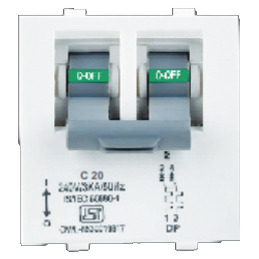 Hello Express Modular MCB Double Pole