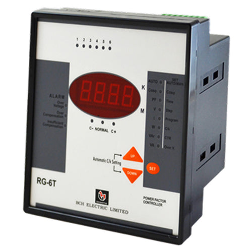 BCH Automatic Power Factor Controller 144x144 With 8 Step 230V RG-8T-230 