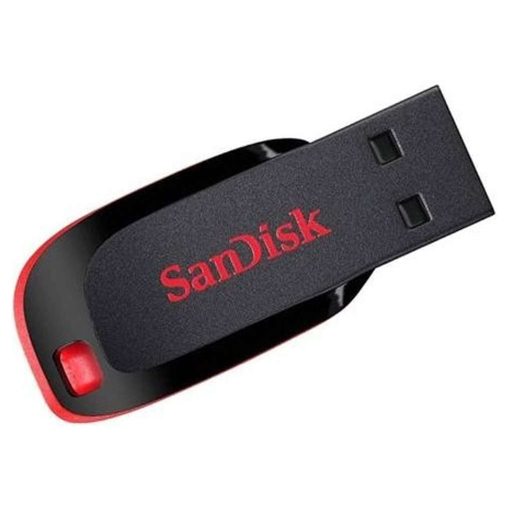 SanDisk Pendrive Cruzer Blade USB 2.0 Flash Drive 32 GB Pen Drive - SanDisk  