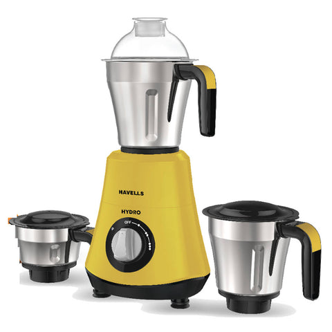 Buy Havells Hydro Mixer Grinder Jar 750W Yellow GHFMGDRY075