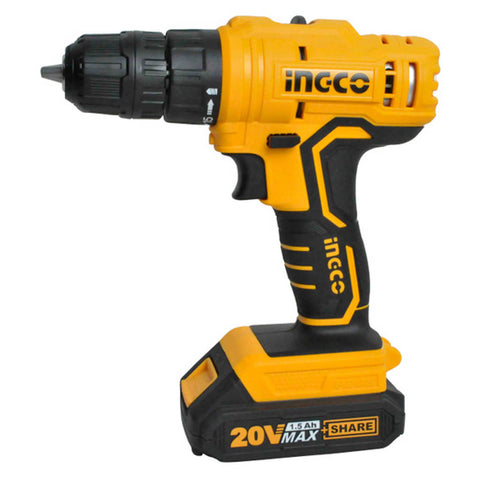 Ingco Lithium-Ion Cordless Drill 20V CDLI20011 