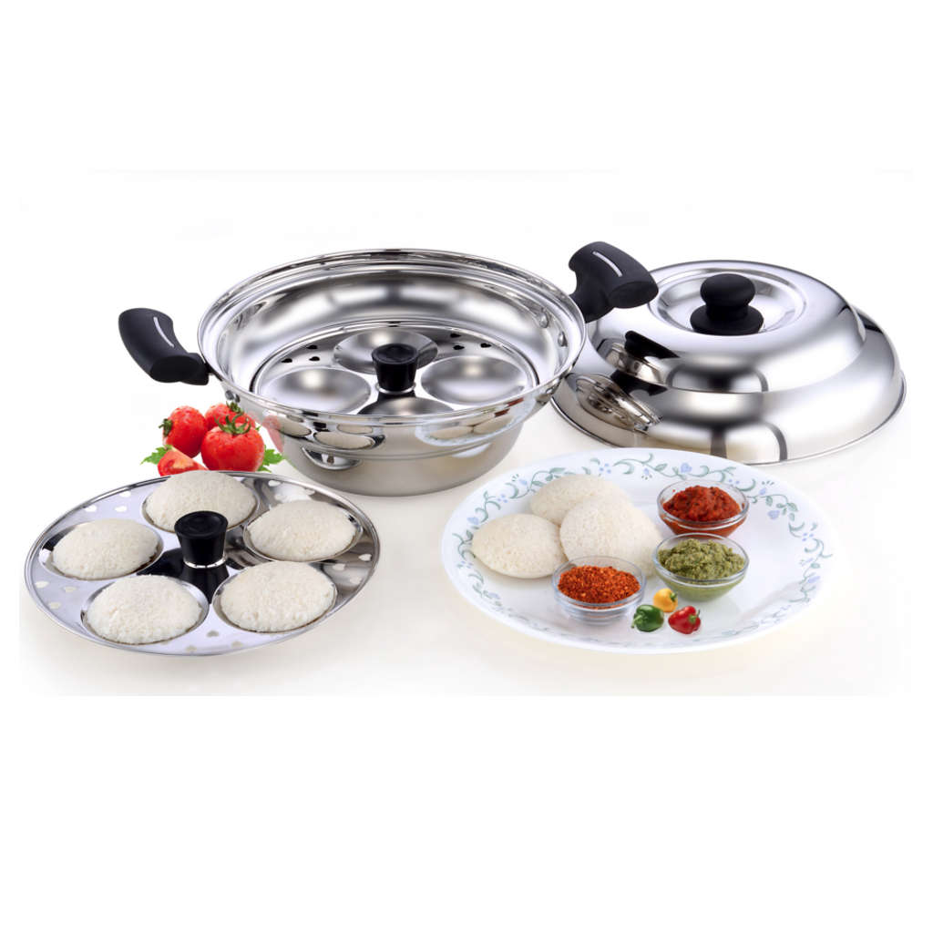 Murugan Evasilva Idly Pot 9 Idlies Stainless Steel SS014