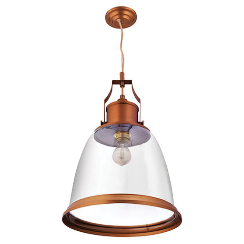 Jaquar Pendant Light Copper Plated Glass With Copper Finish 1 Light STL-ABS-SL1217S2 
