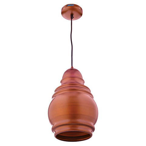Jaquar Pendant Light Aluminium With Red Copper Finishing 1 Light STL-COP-SL1131S2 