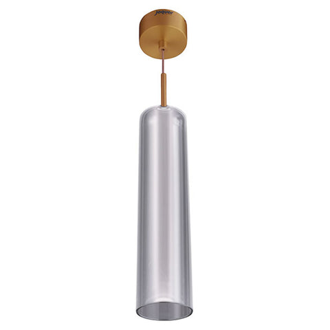 Jaquar Pendant Light Smokey Glass With Chrome Finishing 1 Light STL-GRY-SLSM2329S 