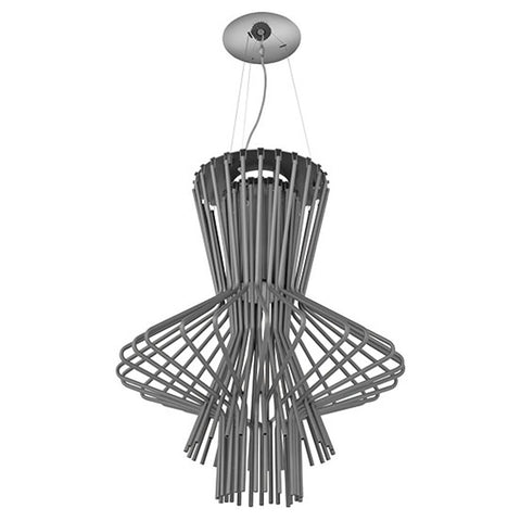 Jaquar Pendant Light Dark Grey With Carbon Steel 2 Lights STL-GRY-SL966S1 