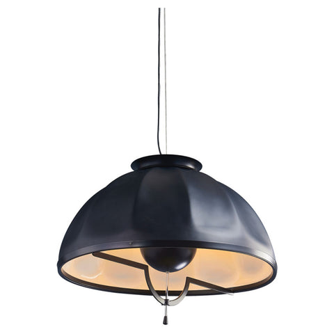 Jaquar Pendant Light Black Aluminium Shade Inside Gold Finishing 1 Light STL-BLK-SL1121S 