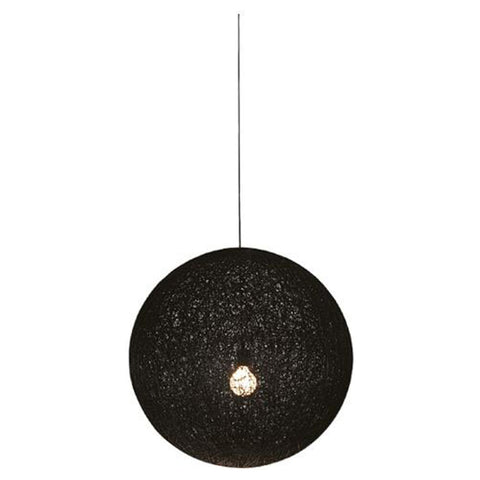 Jaquar Pendant Light With Black Hemp Rope Ball 1 Light STL-BLK-SL1027S600 