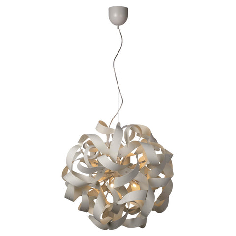 Jaquar Pendant Light Aluminium Curved Strips With White Finishing 12 Lights KCH-WTC-MD501001512B 