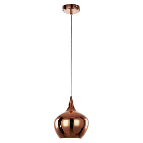 Jaquar Pendant Light Copper Glass With Copper Finishing 1 Light JNL-COP-MD150031251A 