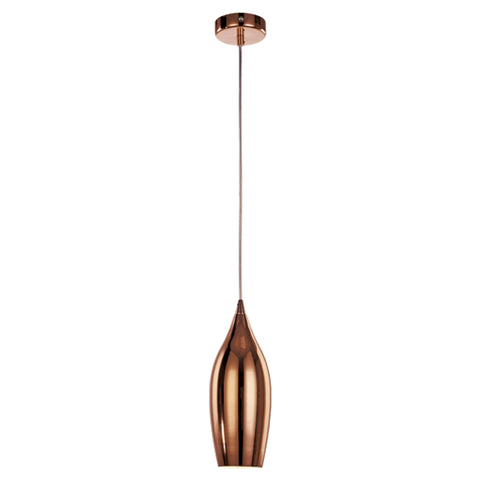Jaquar Pendant Light Copper Glass With Copper Finishing 1 Light JNL-COP-MD150031251C 