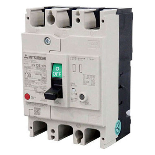 Mitsubishi Electric Moulded Case Circuit Breaker 3 Pole 10kA 50-125A NF125 