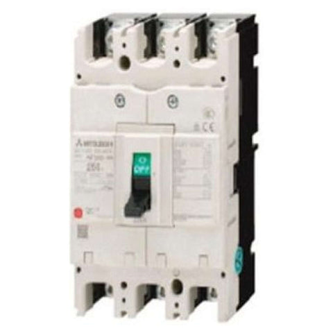 Mitsubishi Electric Moulded Case Circuit Breaker 4 Pole 30kA 15-125A 