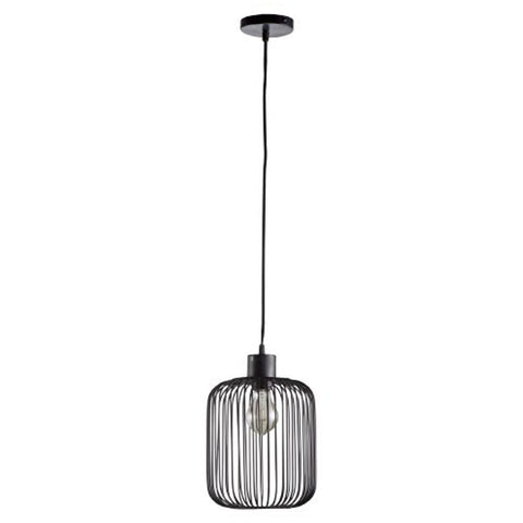 Jaquar Pendant Light Bar With Black Finishing Cylindrical 1 Light JNL-BLK-SL00WCYIE27 