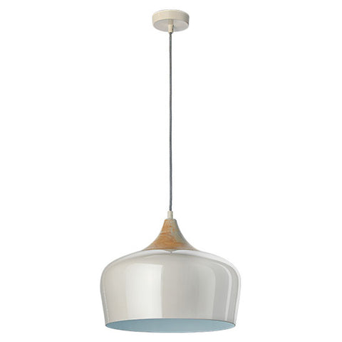 Jaquar Pendant Light Aluminium With White Powder Finishing 1 Light JNL-WHT-SLPEA034AE27 