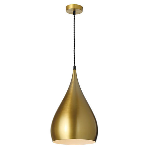 Jaquar Pendant Light Aluminium With Shiny Brass Painted Finsihing 1 Light JNL-BRS-SLPEA020BE27 