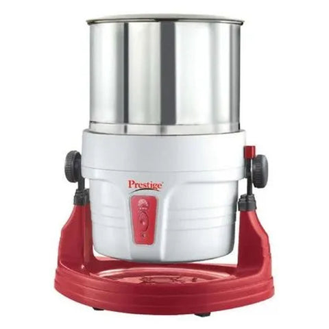 Prestige PWG 01 Wet Grinder With Drum Stainless Steel 200W White & Red 