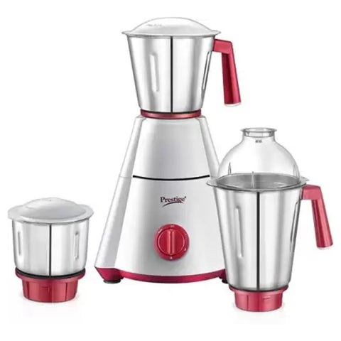 Prestige Nakshatra Plus Mixer Grinder 3 Jars 750W White & Brown 