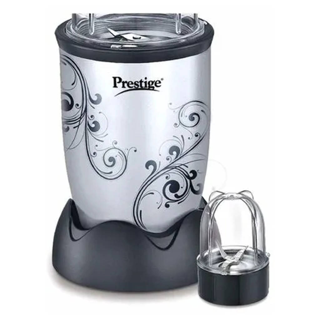 Prestige Express PEX 3.0 Compact Design Mixer Grinder With Multipurpose 2 Jars 350W Silver
