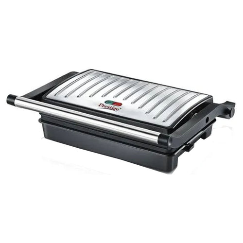 Prestige PEG 5.0 Electric Grill 800W Silver & Black 