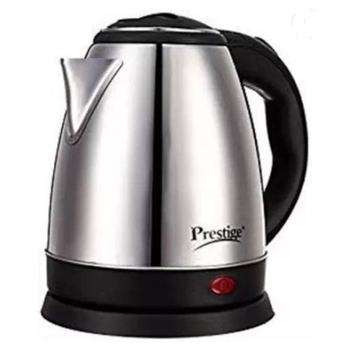 Prestige PKOSS Electric Kettle 1500W 1.8L Silver & Black 