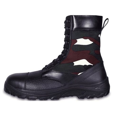 Tagra Camo Hi High Ankle Safety Shoes Military Green 