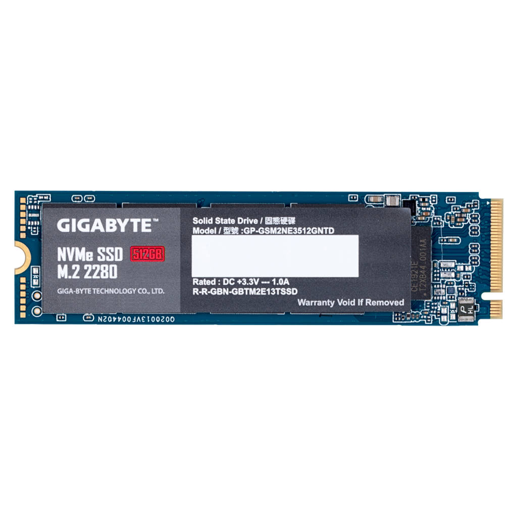 Gigabyte NVMe Solid State Drive 512GB
