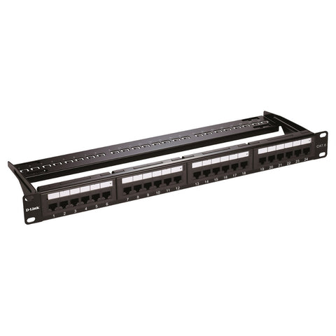 D-Link Cat 6 UTP Loaded Patch Panel 24 Port 