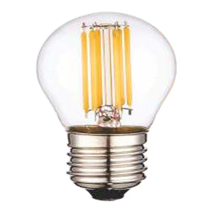 Ledlum LED Indoor Round Lamp Clear Glass E27 G45 LCL-009 