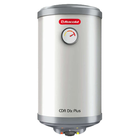 Racold CDR Dlx Plus Electric Storage Water Heater Vertical Wall Mounting 10 Litre 