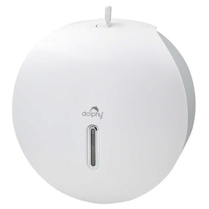 Dolphy Manual Toilet Paper Roll Dispenser White DTPR0014 