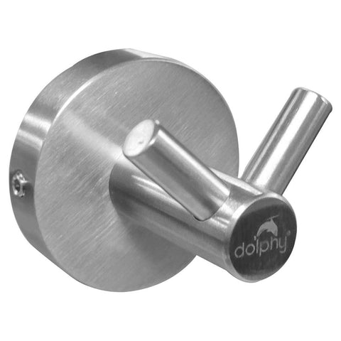Dolphy Robe Hook Stainless Steel Silver DTPR0020 